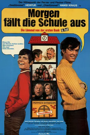 Постер к фильму Morgen fällt die Schule aus - Die Lümmel von der ersten Bank, VI. Teil (1971)