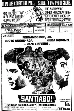 Постер к фильму Santiago! (1970)