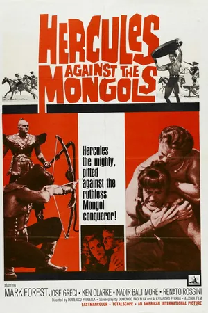 Постер к фильму Мацист против монголов (1963)
