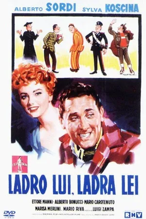 Постер к фильму Он вор, она воровка (1958)