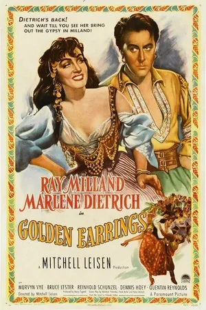 Постер к фильму Золотые серьги (1947)