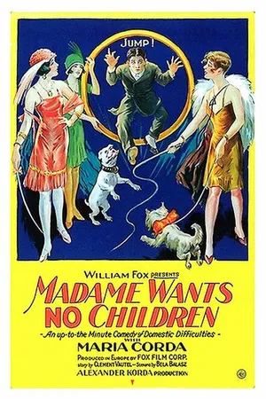 Постер к фильму Мадам не хочет детей (1926)