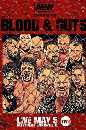 Постер к фильму All Elite Wrestling: Blood and Guts (2021)