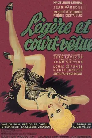 Постер к фильму Легко и коротко одета (1953)