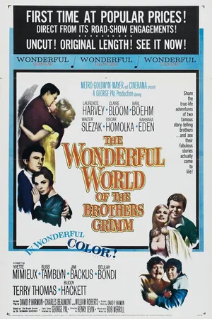 Постер к мультфильму Чудесный мир братьев Гримм (1962)