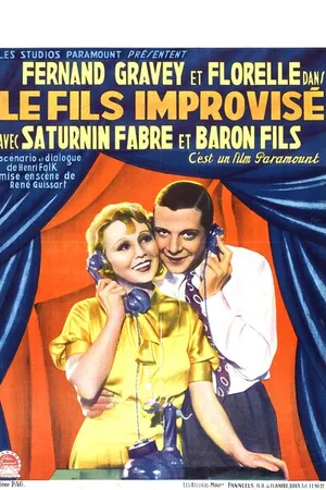 Постер к фильму Le fils improvisé (1932)