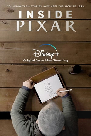 Постер к сериалу Внутри студии Pixar (2020)