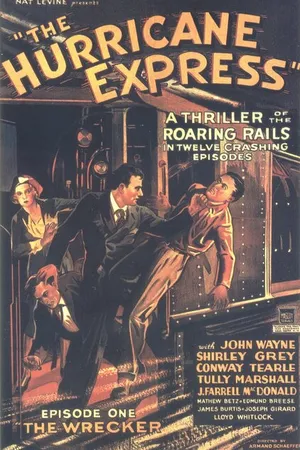 Постер к фильму Поезд едет сквозь ураган (1932)