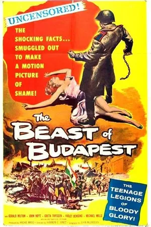 Постер к фильму Зверь в Будапеште (1958)