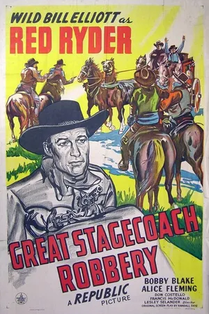 Постер к фильму The Great Stagecoach Robbery (1945)