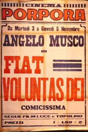 Постер к фильму Fiat voluntas dei (1936)