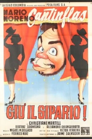 Постер к фильму Опустите занавес (1940)