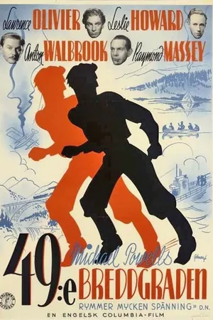 Постер к фильму 49-я параллель (1941)