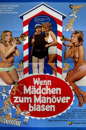 Постер к фильму Когда девушки отправляются на маневры (1975)