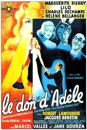 Постер к фильму Le don d'Adèle (1951)