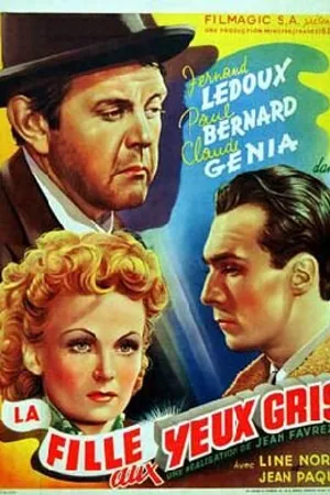 Постер к фильму La fille aux yeux gris (1945)