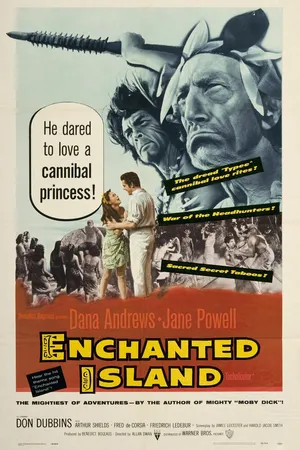 Постер к фильму Заколдованный остров (1958)