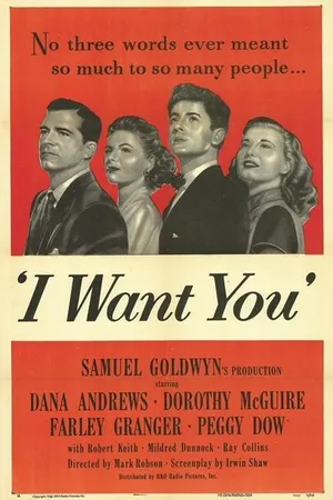 Постер к фильму Я хочу тебя (1951)