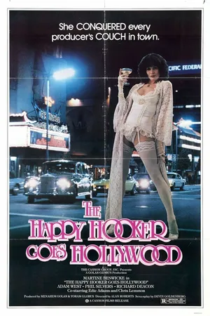 Постер к фильму Счастливая проститутка едет в Голливуд (1980)