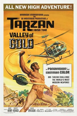 Постер к фильму Тарзан и Золотая долина (1966)