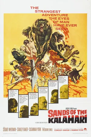 Постер к фильму Пески Калахари (1965)