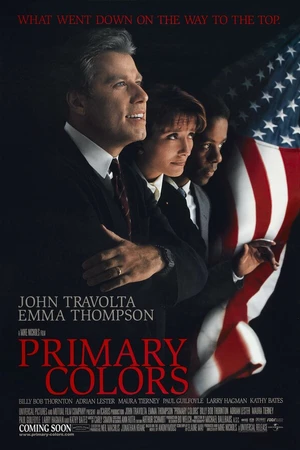 Постер к фильму Основные цвета (1998)