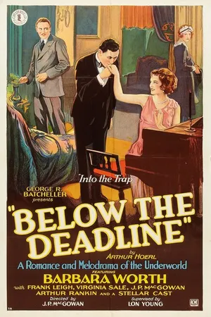 Постер к фильму Below the Deadline (1929)