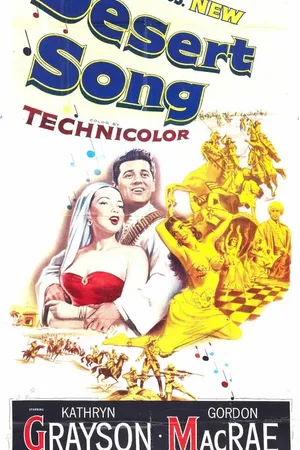Постер к фильму Пустынная песня (1953)