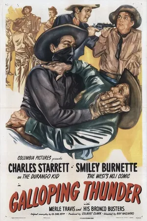 Постер к фильму Galloping Thunder (1946)