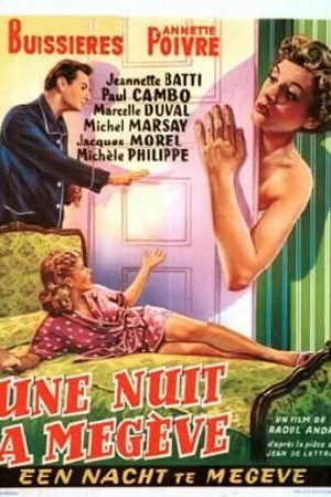 Постер к фильму Ночь в Межеве (1953)