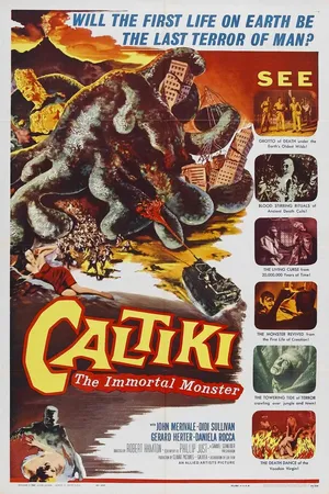 Постер к фильму Калтики, бессмертный монстр (1959)