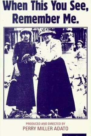 Постер к фильму Gertrude Stein: When This You See, Remember Me (1970)