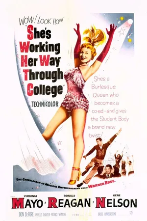 Постер к фильму Она учится в колледже (1952)