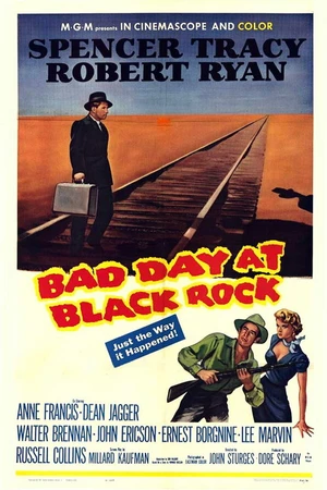 Постер к фильму Плохой день в Блэк-Роке (1955)