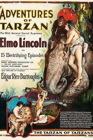 Постер к фильму Приключения Тарзана (1921)