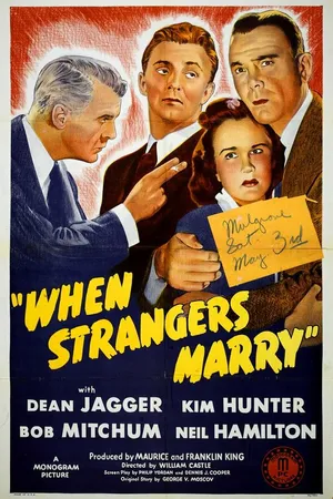 Постер к фильму Когда женятся незнакомцы (1944)