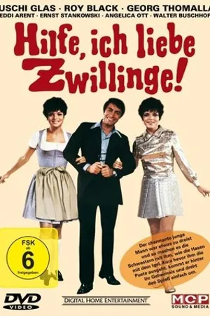 Постер к фильму Hilfe, ich liebe Zwillinge (1969)