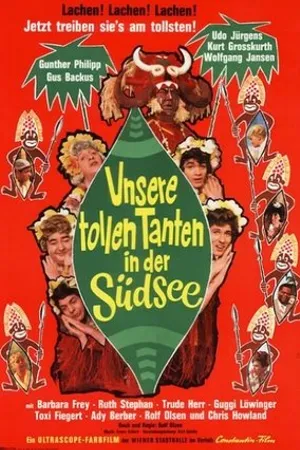 Постер к фильму Unsere tollen Tanten in der Südsee (1964)