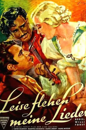 Постер к фильму Песнь моя летит с мольбою (1933)