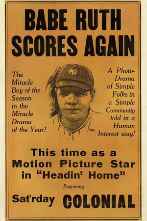 Постер к фильму Headin' Home (1920)