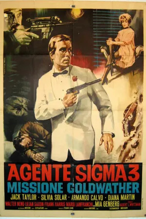 Постер к фильму Агент Сигма 3 — Миссия «Золотая Вода» (1967)