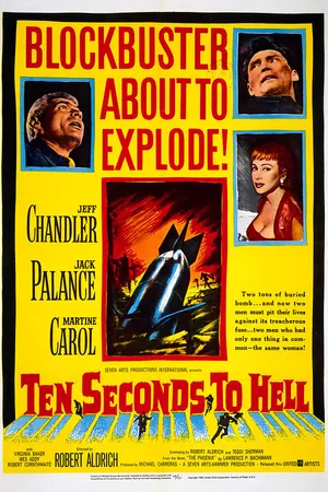 Постер к фильму Десять секунд до ада (1959)