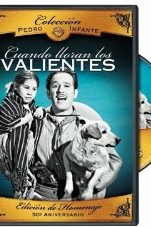 Постер к фильму Cuando lloran los valientes (1947)