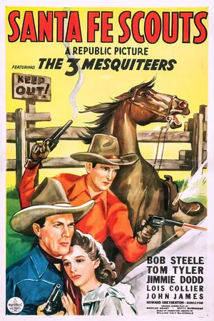 Постер к фильму Santa Fe Scouts (1943)