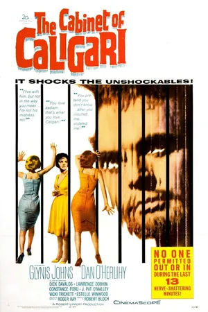 Постер к фильму Кабинет доктора Калигари (1962)