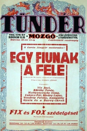 Постер к фильму Egy fiúnak a fele (1924)