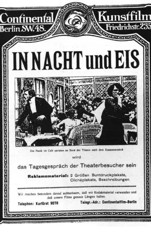 Постер к фильму Ночью во льдах (1912)