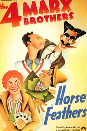 Постер к фильму Лошадиные перья (1932)