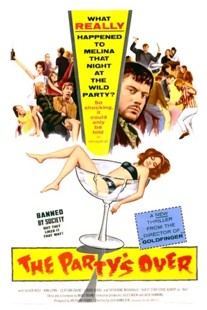 Постер к фильму Вечеринка закончилась (1965)