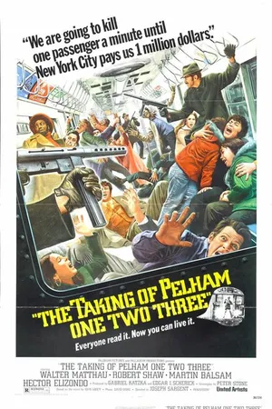 Постер к фильму Захват поезда Пелэм 1-2-3 (1974)